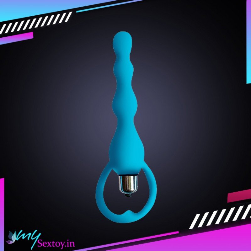 Blue Silicone Anal Vibrator Sex Toy In Delhi Mumbai Bangalore Pune Gurgaon